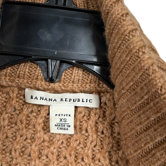Banana Republic Tan Short Sleeve Cardigan - Picture 3 of 10